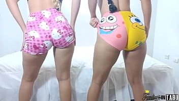 Play Stepfather breaks his two stepdaughters ass, this is what a stepfather does when he lives alone with his two stepdaughters they turn her into his ful slut creampie in his stepdaughters big ass