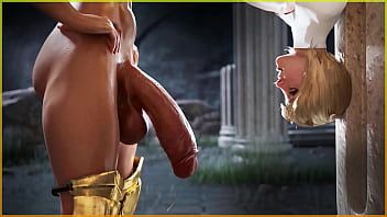 Play Girl prefers to have her ass and pussy fucked by a futa Milf - 3d futanari anal orgasm