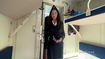 Play Seduced the conductor on the train and fucked while she had a break