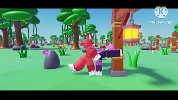 Play Two furries fucking out in the open