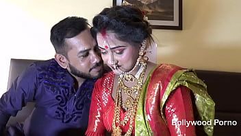 Play Newly Married Indian Girl Sudipa Hardcore Honeymoon First night sex and creampie - Hindi Audio