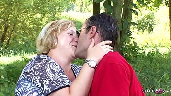 Play German Curvy Wife seduce to Outdoor Cheating Sex with Stranger near Beach