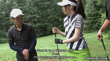 Play Golfing can be fun when the clubs get sucked