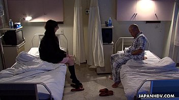 Play Asian patient fucking his visitor with a sex toy