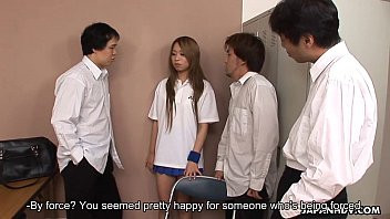 Play Asian wide nose slut getting gang banged by the fellas