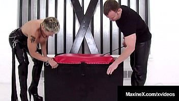 Play Crazy Asian MaxineX Bound & Fucked By Goddess Heather & Cock