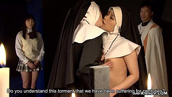 Play Two nuns scissor fucking each other's pussies
