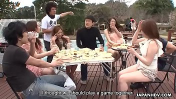 Play Summer Asian girls sucking on cocks in the sunny outdoors