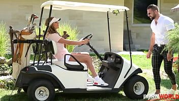 Play Zlata Shine Takes Golf Instructors Stiff Cock in Broad Daylight GP2169