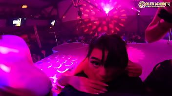 Play Show at La 10 in Puerto Vallarta Show del Amo and his 3 submissives